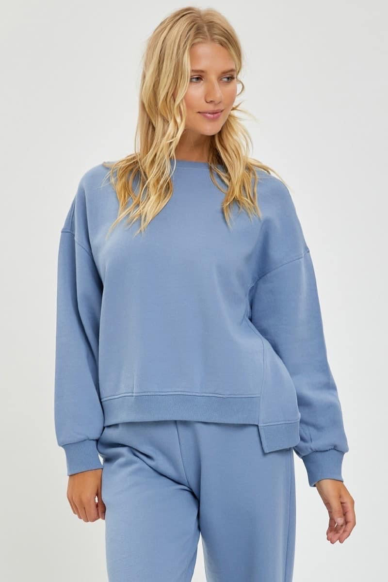 Blue Lounge Sweatshirt