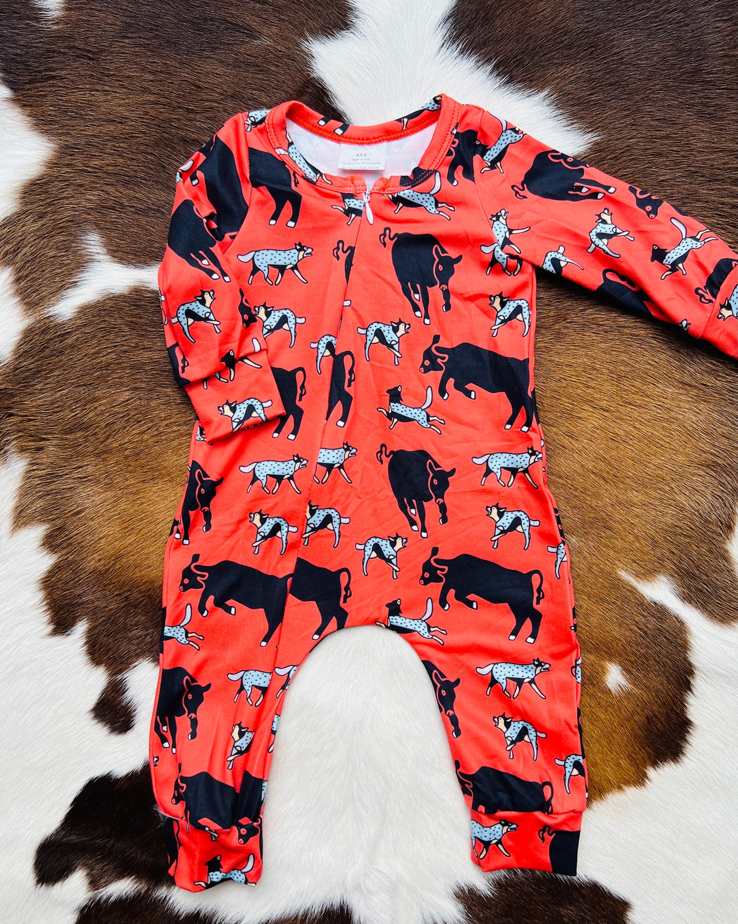 Heelers and Herds Romper