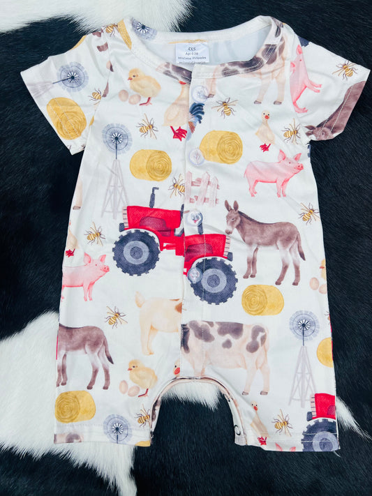 All Things Farm Romper