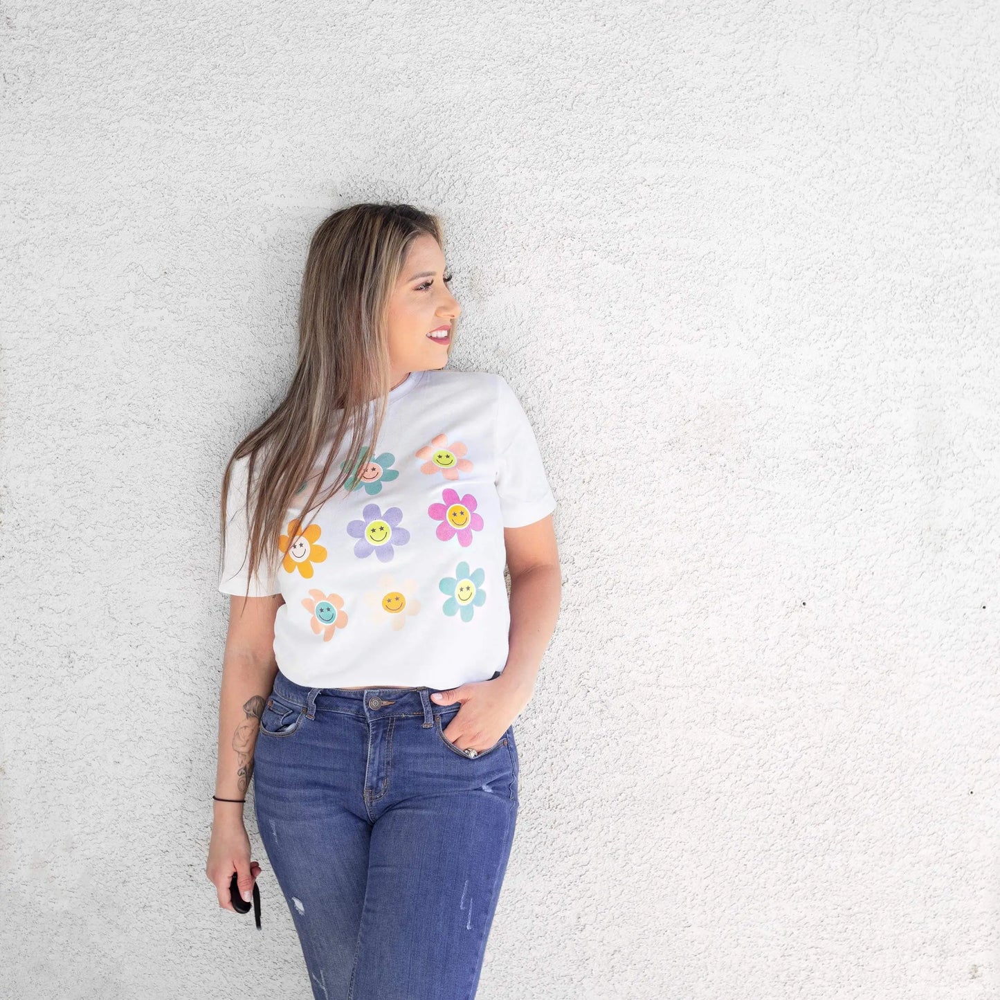 Flower Smile Women’s Tee