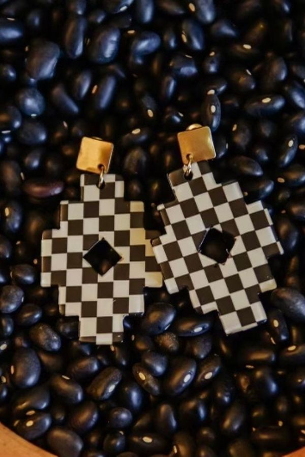 Checkerboard Earrings