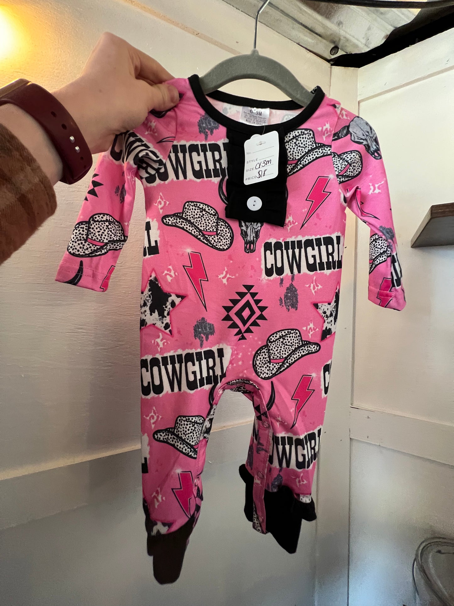 Lightning Cowgirl Romper