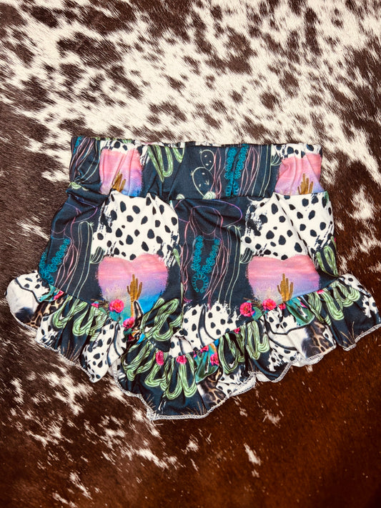 Wild as You Ruffle Shorts