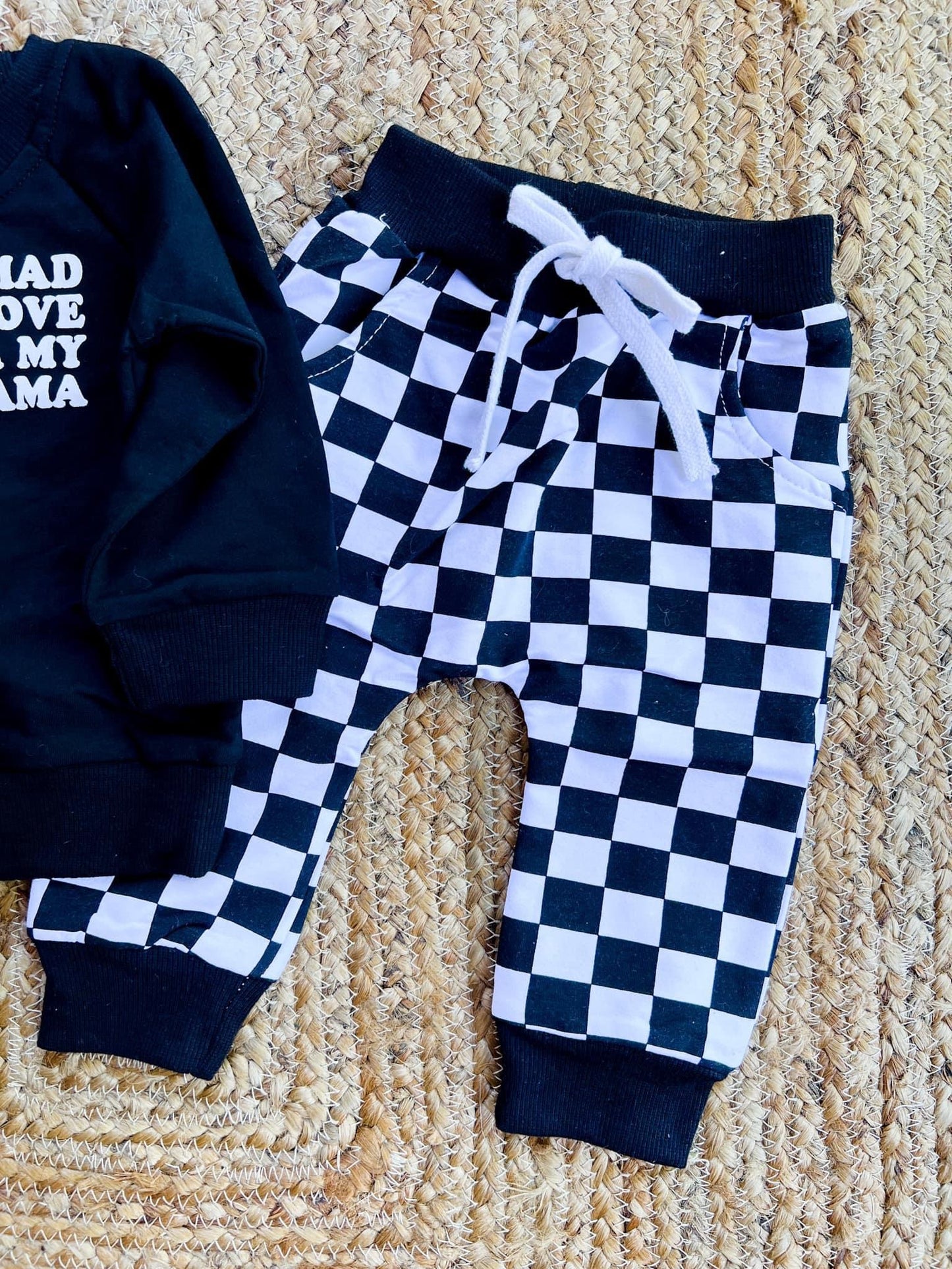 Checkerboard Joggers