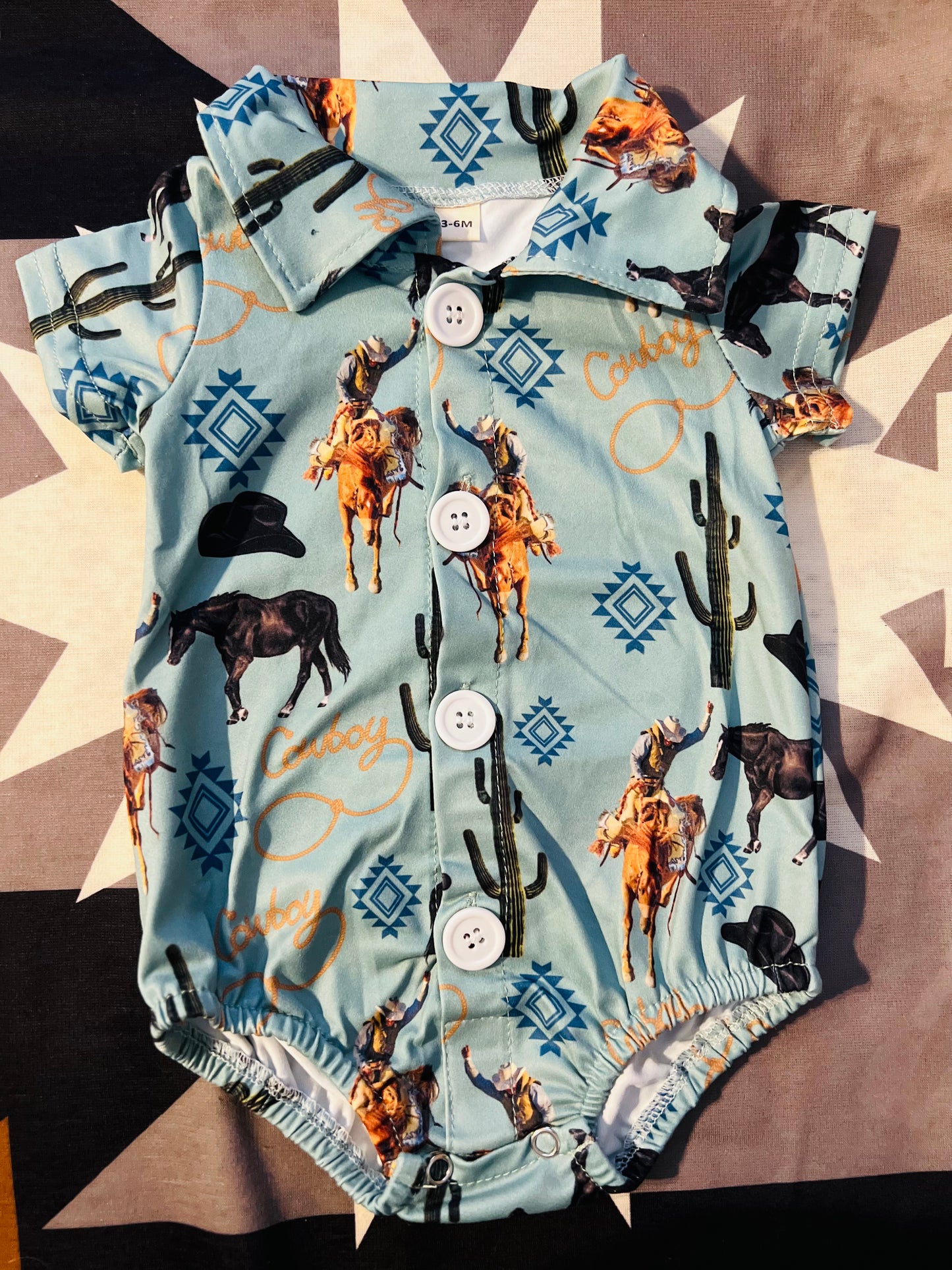 Bronc Rider Romper